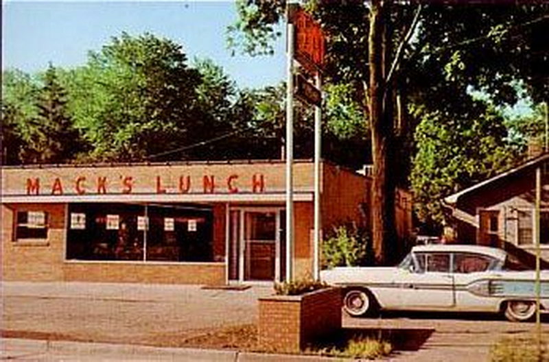 Macks Lunch - Postcard (newer photo)